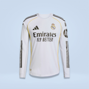 Real Madrid Home Kit 2025/26 Full Sleeve - (Player Edition)