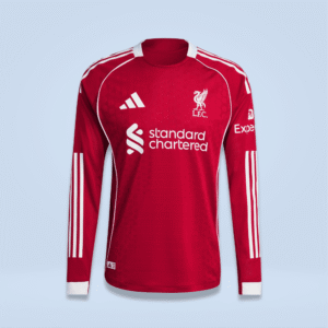 Liverpool Home Kit 2025/26 Full Sleeve - (Player Edition)