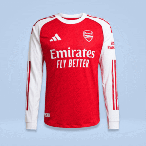 Arsenal Home Kit 2025/26 Full Sleeve - (Player Edition)